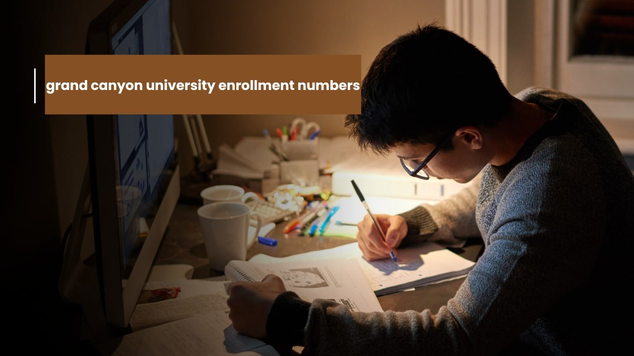 grand canyon university enrollment numbers
