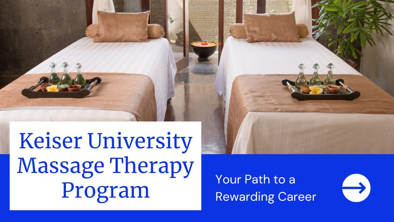 keiser university massage therapy program