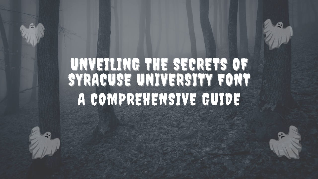 syracuse university font